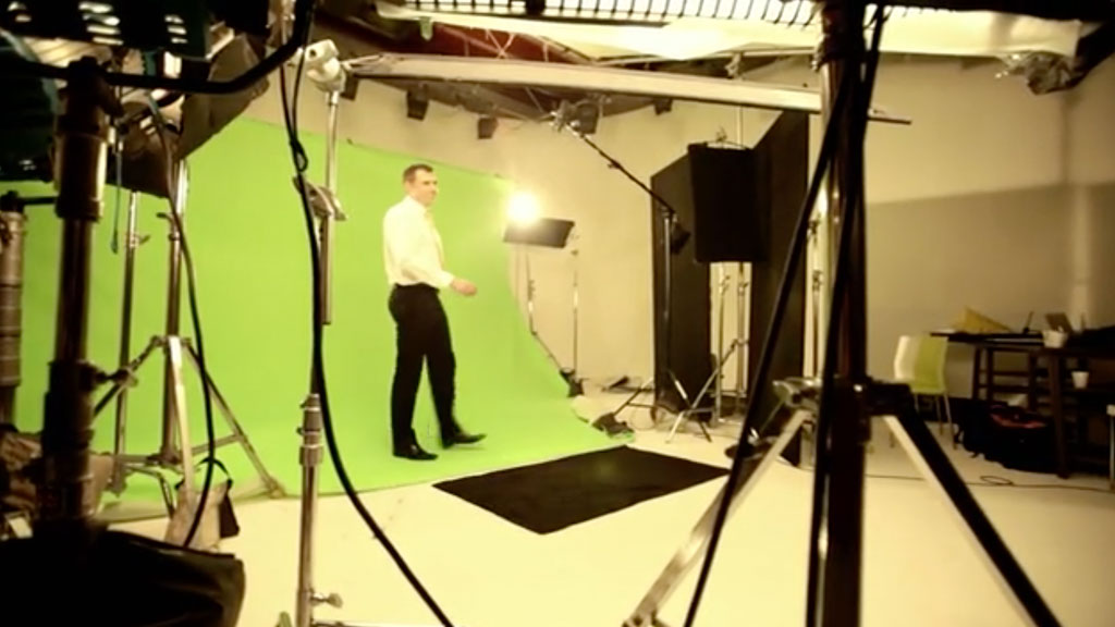 green screen video studio