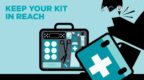 animated graphic of a first aid kit